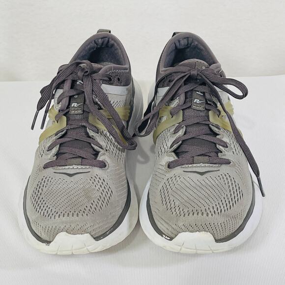 Hoka One One Shoes Womens Size 7 Gray Tivra Running Gym Sneakers Trainer - Picture 6 of 11
